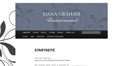 Desktop Screenshot of danagraham.de